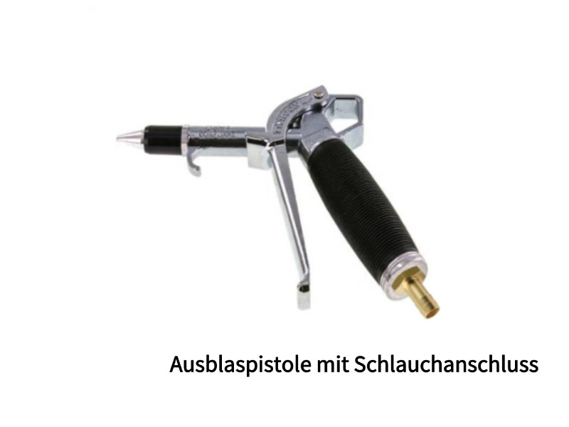 TYPHOON Hochleitungs-Ausblaspistole Innengewinde IG G 1/4" Aluminium & PVC