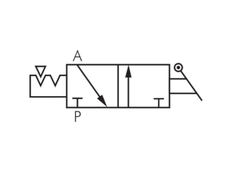 3/2-Wege Absperrventil AG R 1/2" - AG R 1/2" IQS-Standard
