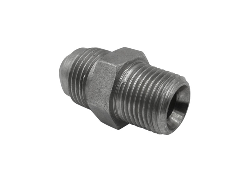Gerade Einschraubverschraubung JIC AG 3/8" UNF - AG 1/8" NPT