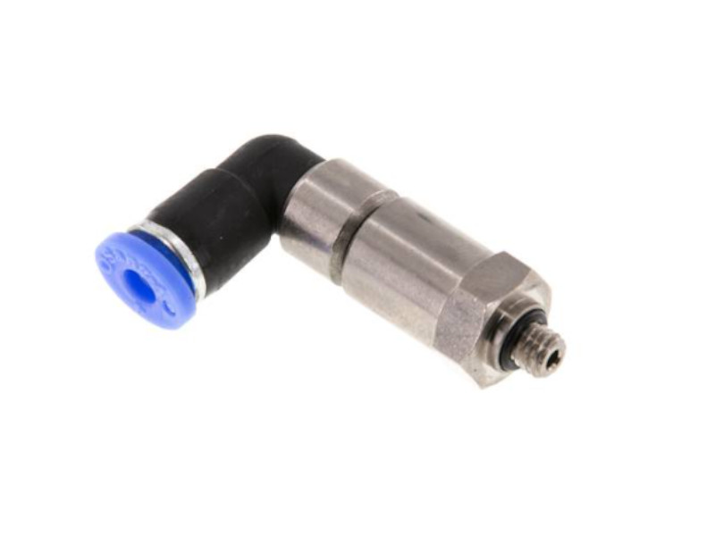 90° Drehverschraubung mit zwei Kugellager AG M 5 - 4mm IQS-Standard
