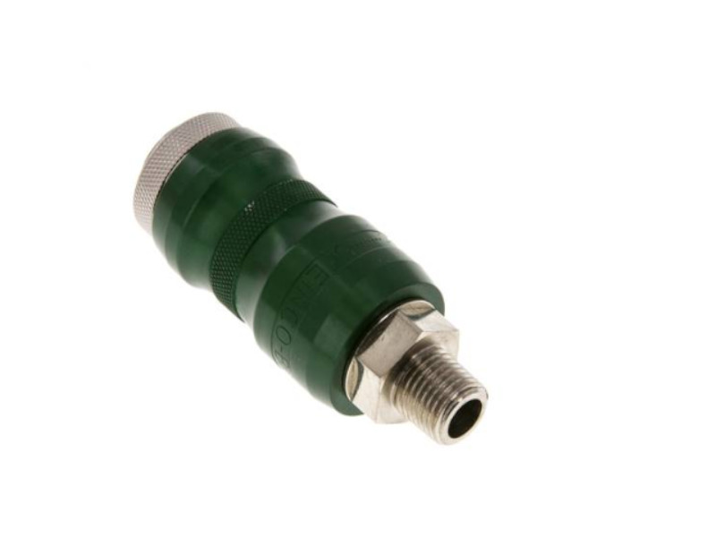 Sicherheits-K-Dose mit Handschiebeventil AG R