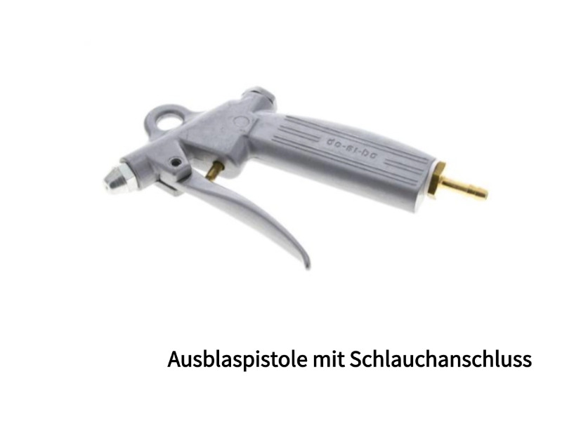 Dosierbare Ausblaspistole Innengewinde IG 1/4" ohne Kurzdüse Aluminium/Kunststoff