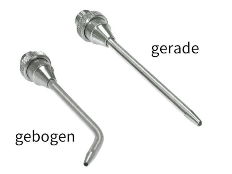 Verlängerungsrohr mit Düse für Ausblaspistole