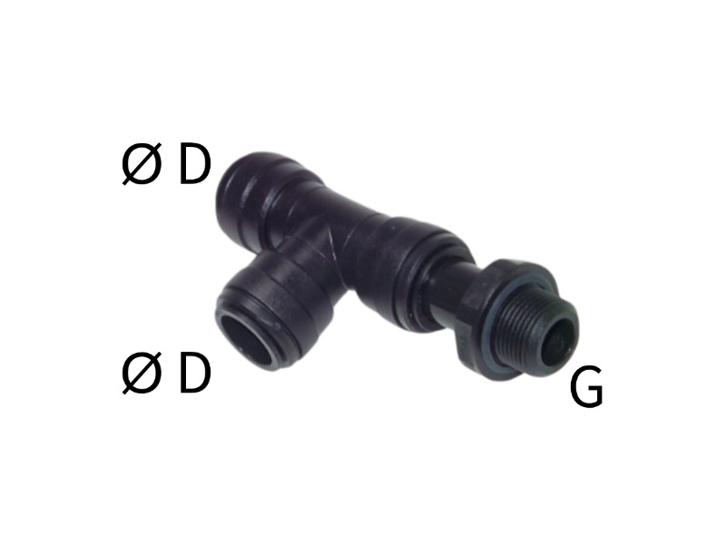 AG G zöllig zylindrisch LE-Steckverschraubung IQS-Big