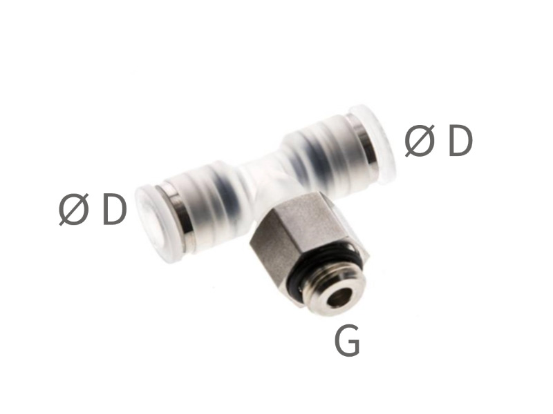 AG G (M) zylindrisch IQS-PP ES TE-Steckverschraubung