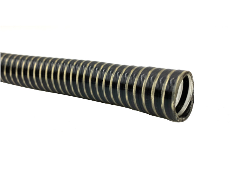 PVC-Saug-Druck-Schlauch mit Hart-PVC-Spirale 90x5,4 mm