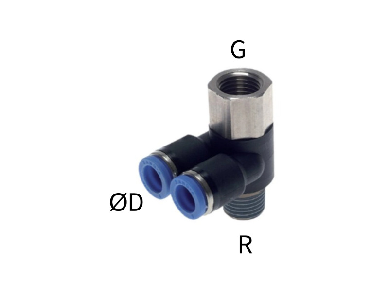 AG  R zöllig kegelig - IG G zöllig zylindrisch