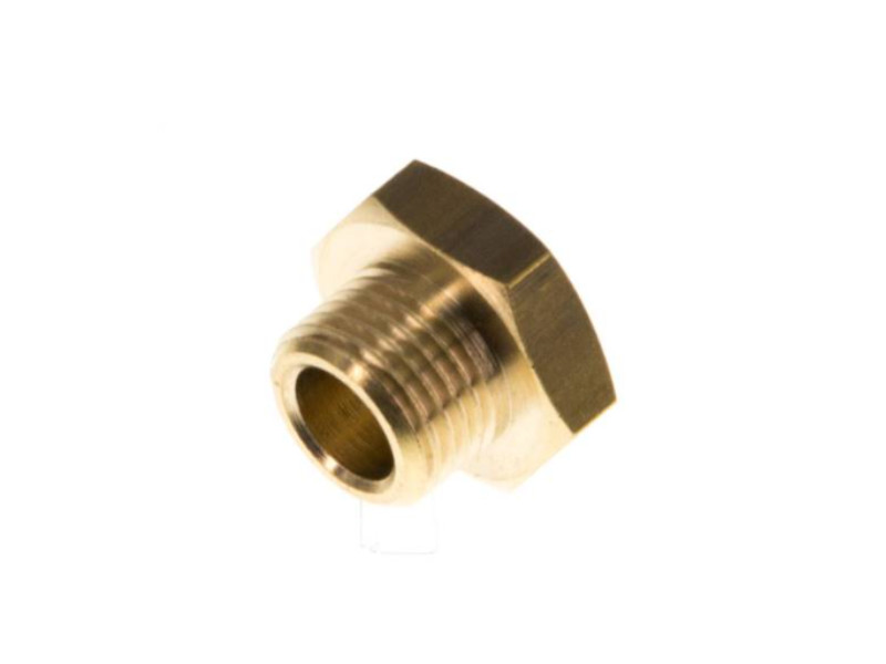 AG G zöllig zylindrisch mit Außensechskant Messing