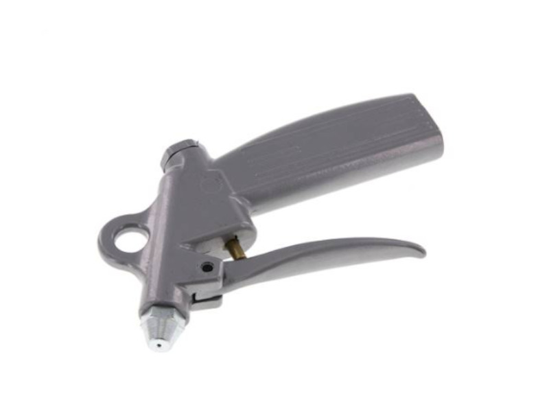 Ausblaspistole Schlauchanschluss 6 mm mit Kurzdüse Ø 1,5 mm Aluminium/Kunststoff