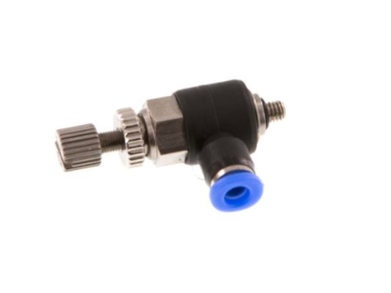 IQS Drosselrückschlagventil Mini AG M 3 - 3 mm abluftregelnd