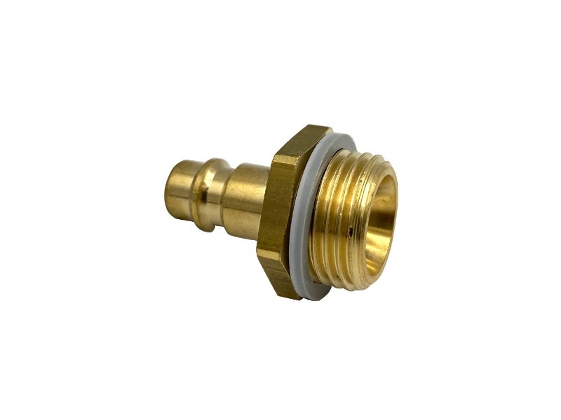 Kupplungsstecker AG G 1/4" NW 7,2 Messing