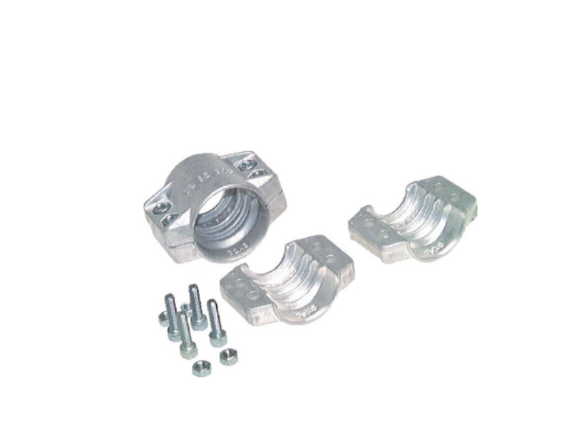 Gewindetülle mit Sicherungsbund AG G 3" Schlauch ID 75mm Messing