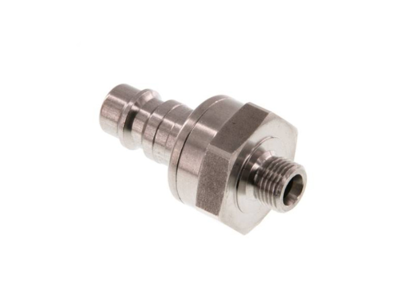 K-Stecker beidseits absperrend AG G ES 1.4305