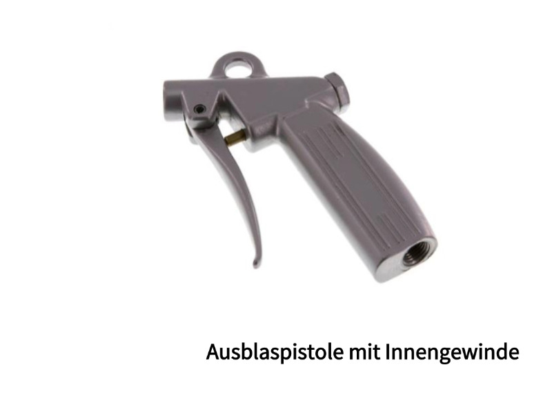 Ausblaspistole Innengewinde IG G 1/4" ohne Düse Aluminium/Kunststoff