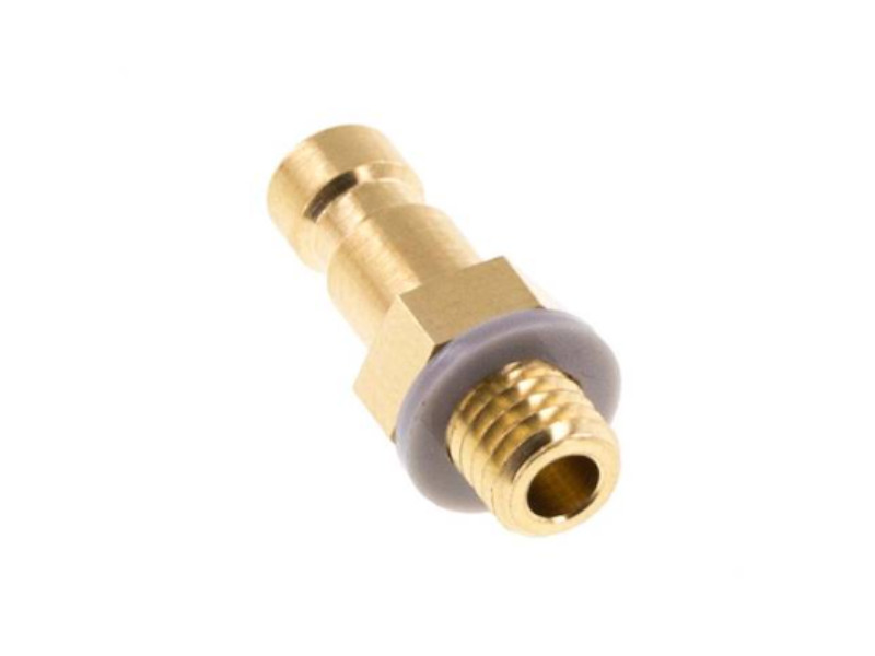 Kupplungsstecker AG M 5 NW 2,7 Messing