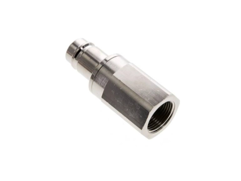 Kupplungssecker beidseitig absperrend IG G 3/4" NW 15 Messing vernickelt