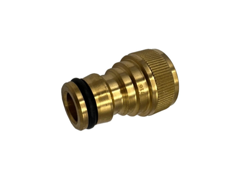 Kupplungsstecker mit Innengewinde (Hahnstück) IG 3/4" Messing 