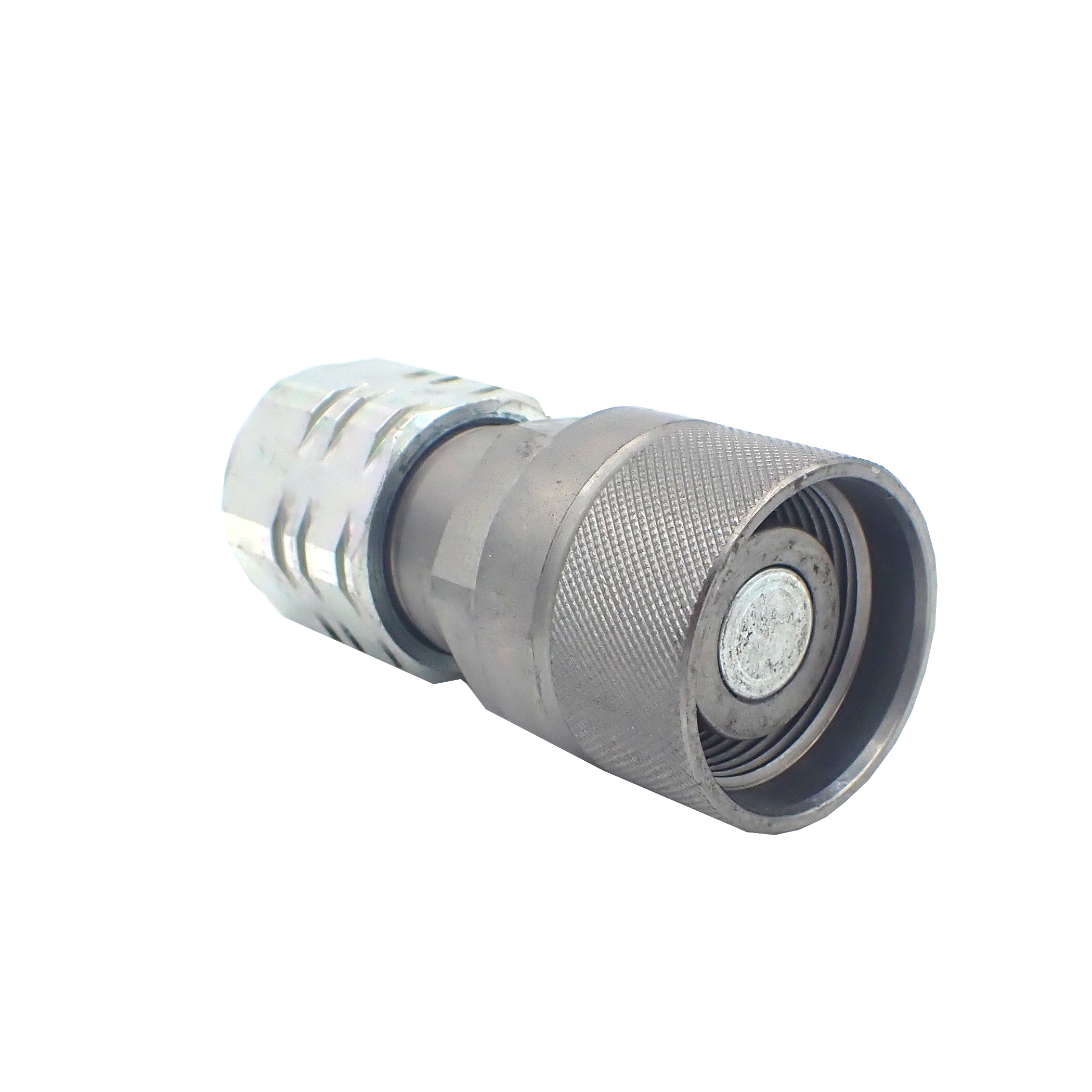 Flat-Face Schraubkupplung Stecker BG 4 IG G 1" unter Druck kuppelbar