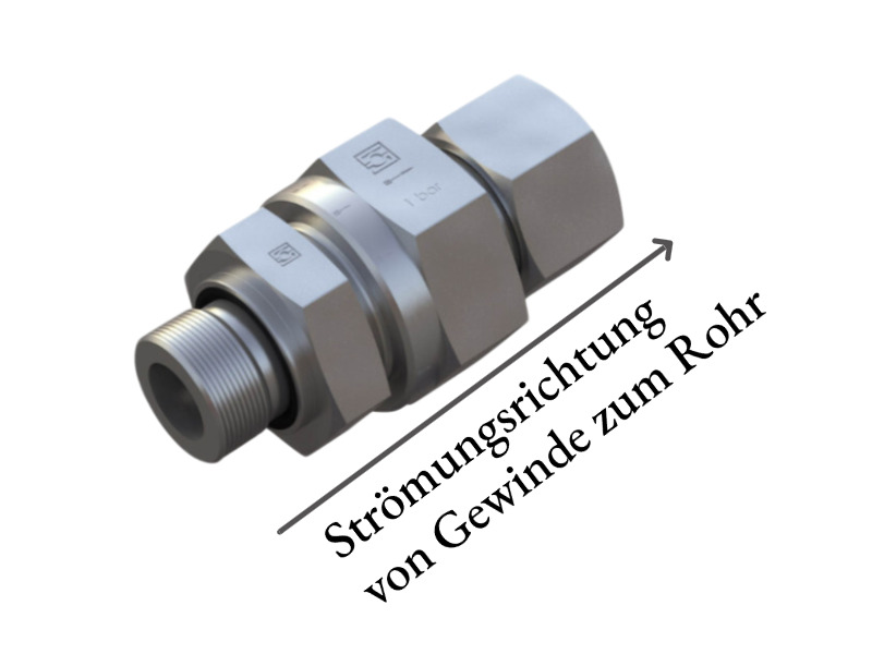 RHV LR Hochdruck RSV Stahl Zink / Nickel
