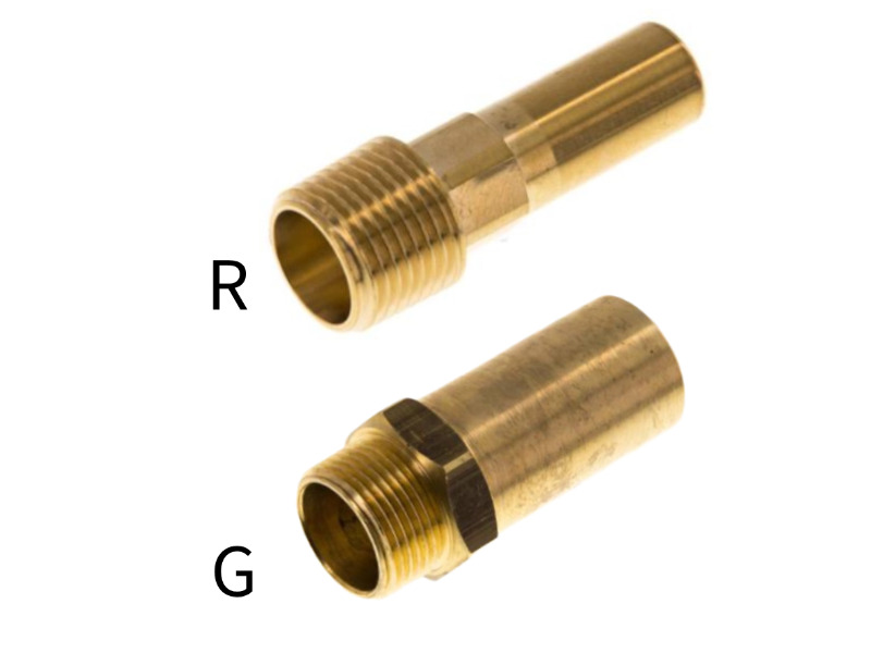 AG R und AG G  Messing Einschraubtülle IQS-Big