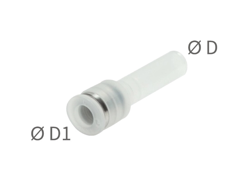 Gerade Steckverbinder mit Stecknippel IQS-PP