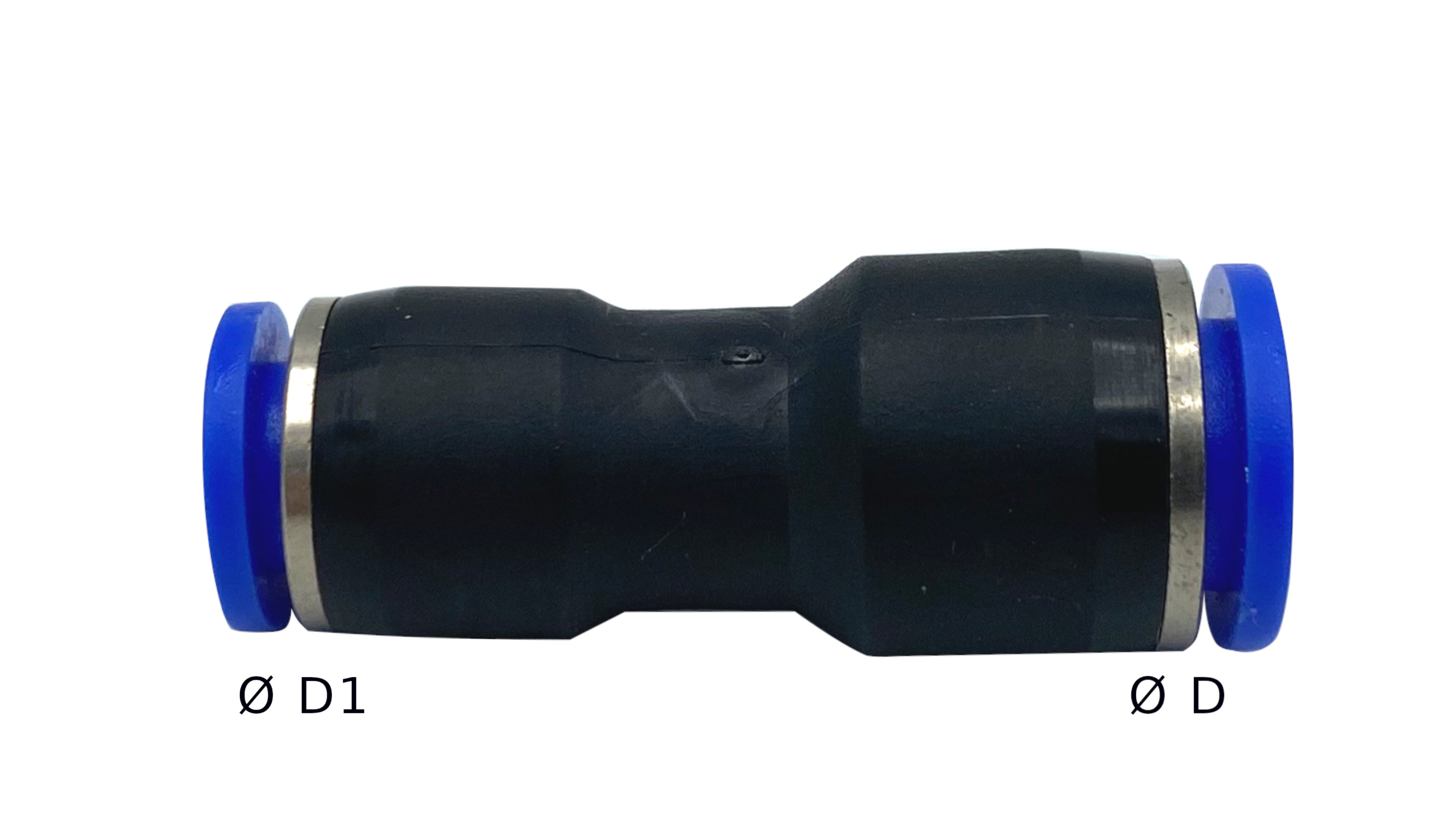 Gerader Steckverbinder 10mm - 6mm IQS-Standard