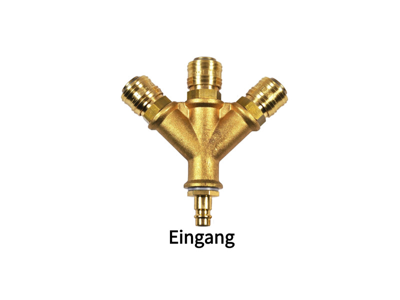 3-fach Luftweiche mit K-Stecker und K-Dosen NW 7,2