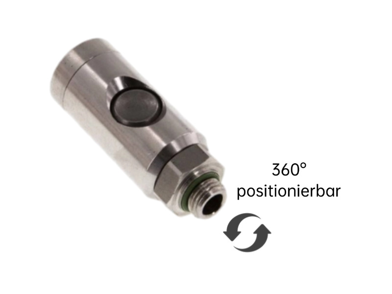 Sicherheits-Druckknopf K-Dose AG G Edelstahl