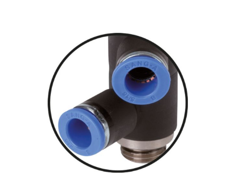 2-fach Steckverschraubung AG G 1/4" - 2x8mm IQS-Standard