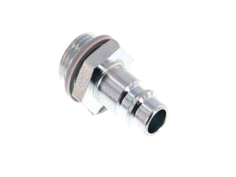 Kupplungsstecker AG G 3/8" NW 7,2 Stahl gehärtet & verzinkt