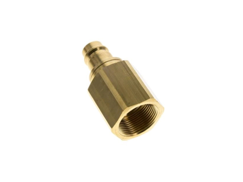 Kupplungsstecker beidseitig absperrend IG G 1" NW 19 Messing 