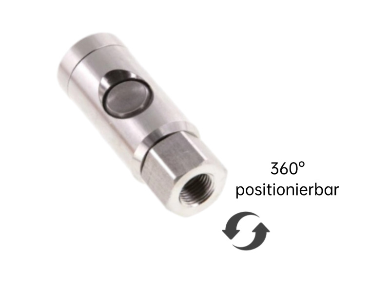 Sicherheits-Druckknopf K-Dose IG G Edelstahl