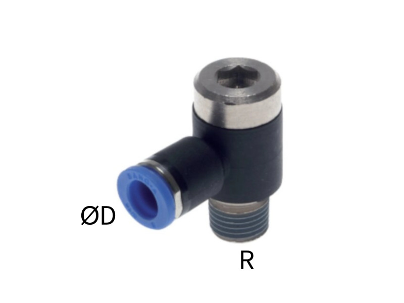 AG R zöllig kegelig - mit Innensechskant