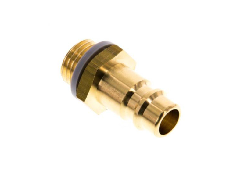 Kupplungsstecker AG G 1/4" NW 7,2 Messing