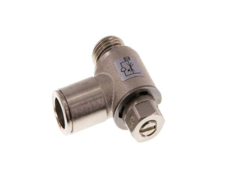 kompakt mit Schlitzschraube abluftregelnd AG G 1/8" - 8mm IQS-MSV