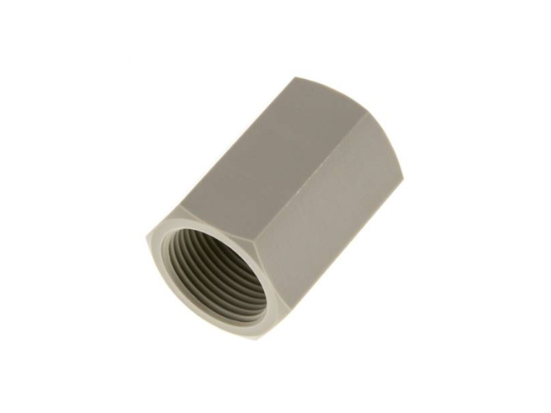 Muffe IG G 1/4" - IG G 1/4" Polypropylen