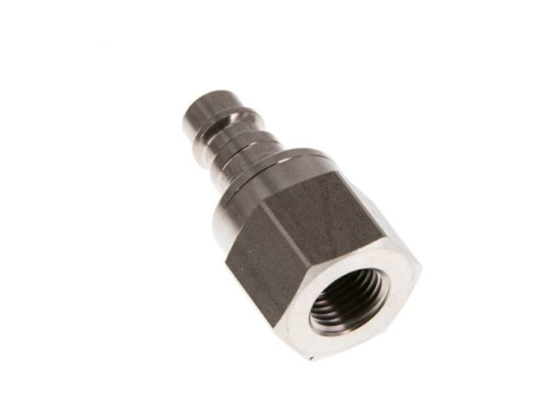 K-Stecker beidseits absperrend IG G ES 1.4305