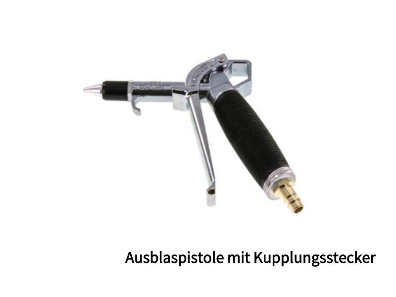 TYPHOON Hochleitungs-Ausblaspistole Innengewinde IG G 1/4" Aluminium & PVC