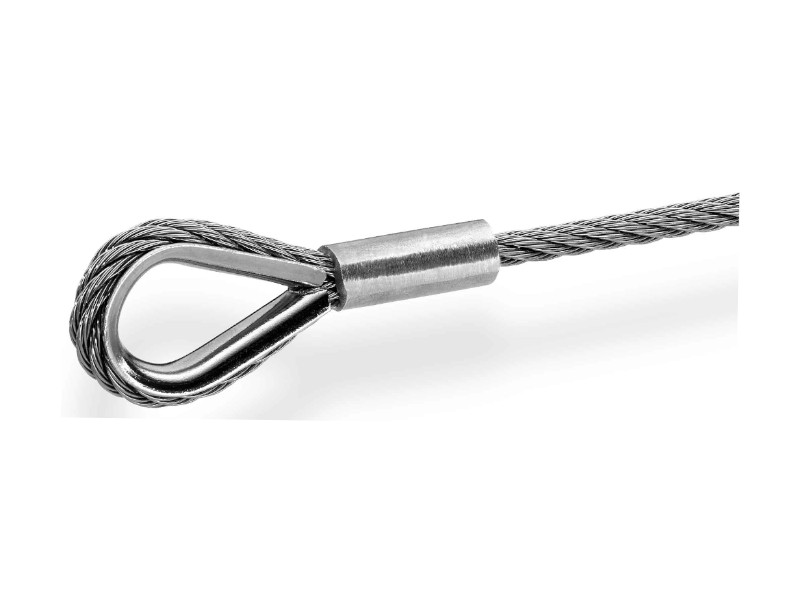 Kausche Form A für Seil Ø 11 mm Rillenweite 12 mm