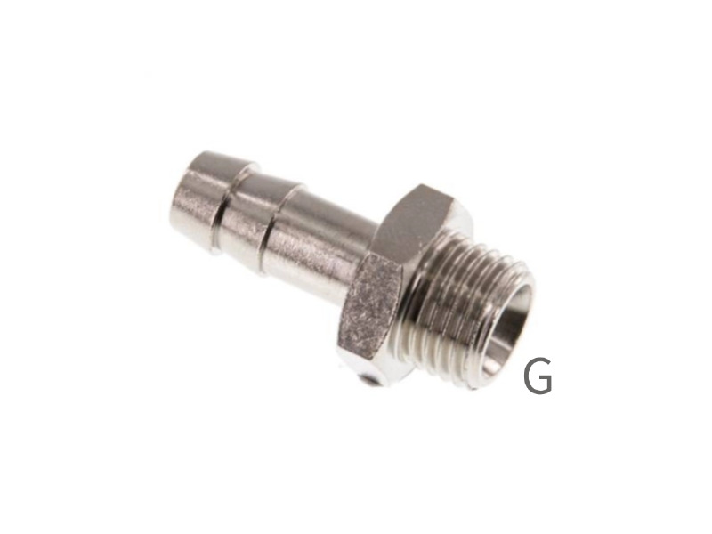 Gewindetülle AG G 1" - 19mm Messing vernickelt