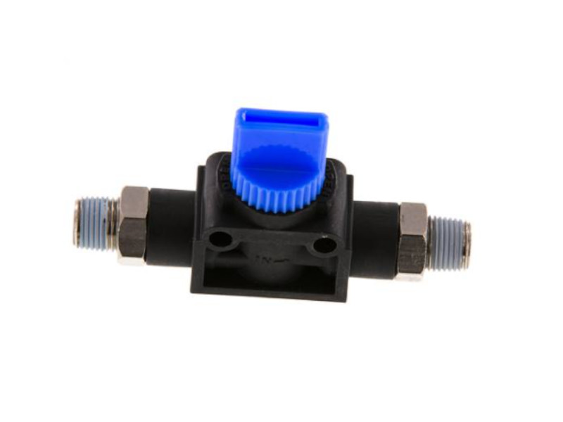 3/2-Wege Absperrventil AG R 1/2" - AG R 1/2" IQS-Standard