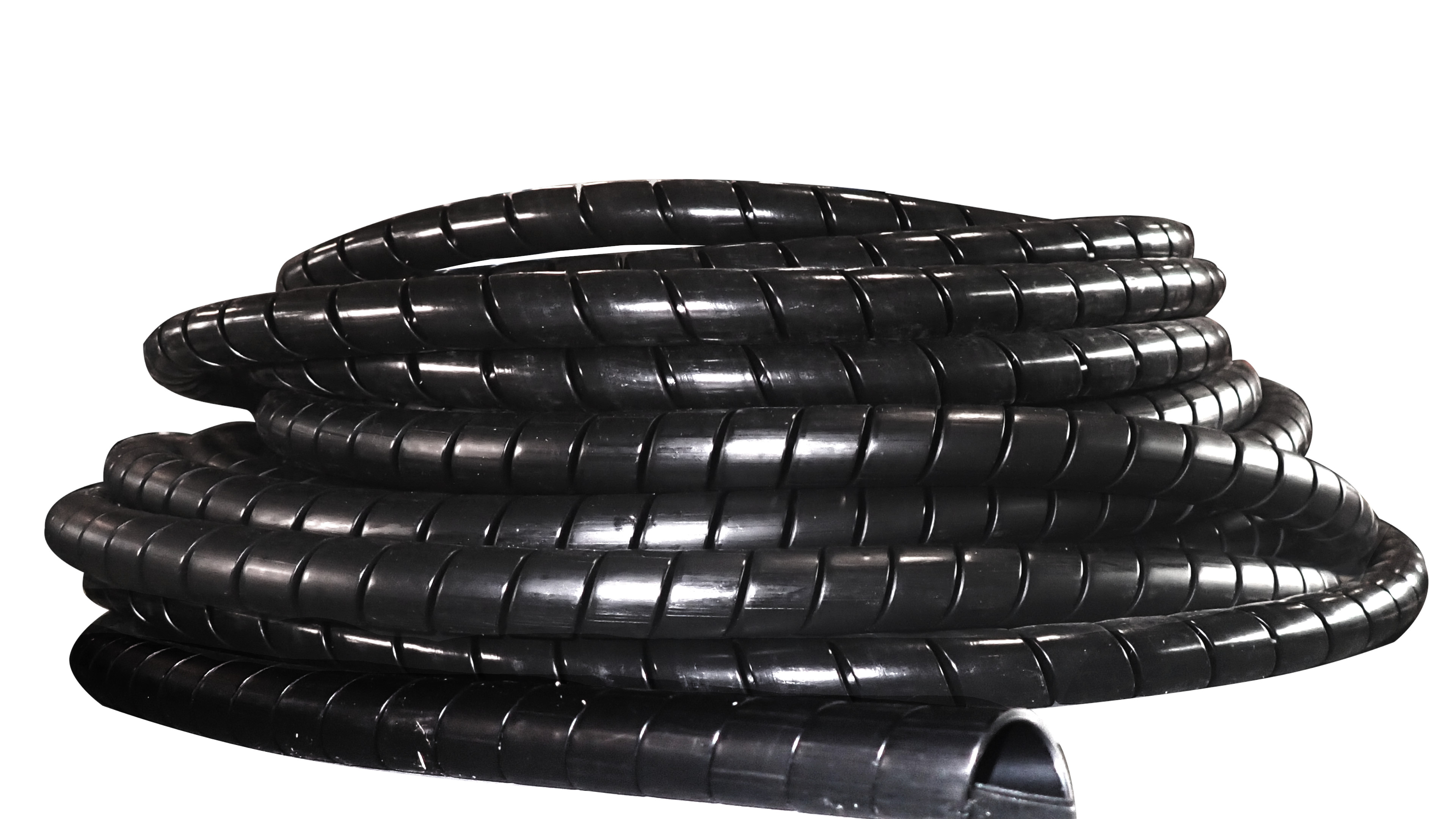 PVC-Schlauchschutzwendel schwarz 190mm