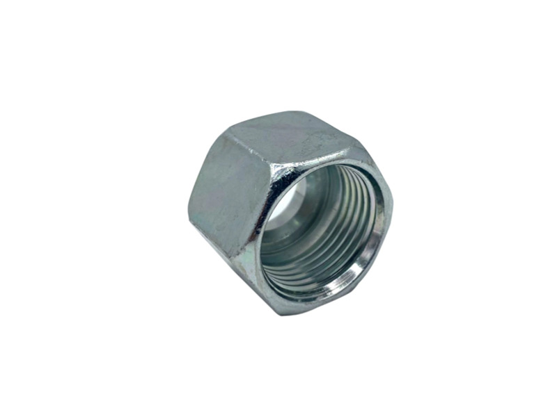 Überwurfmutter DN10 M 18x1,5  Bohrung 13,5mm Stahl verzinkt