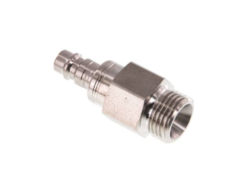 K-Stecker beidseits absperrend AG G ES 1.4404