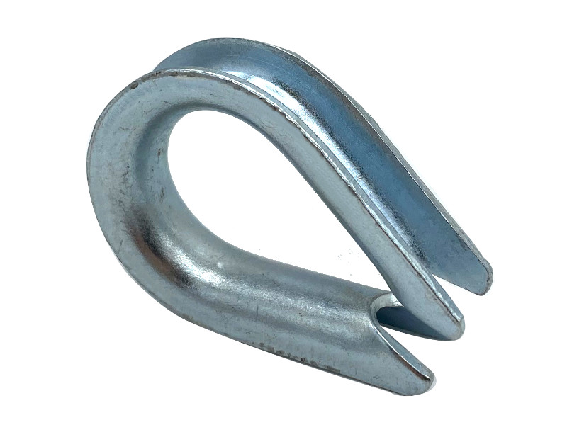 Kausche Form B für Seil Ø 4 mm Rillenweite 5 mm